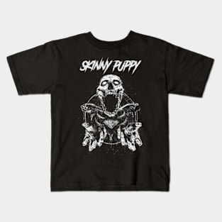 SKINNY PUPPY MERCH VTG Kids T-Shirt